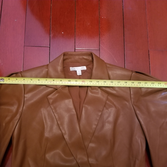 Culpos INC Oversized Leather Jacket - Picture 8 of 11